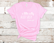 Load image into Gallery viewer, A Little Salty A Lot Sassy Florida Girl T-shirt