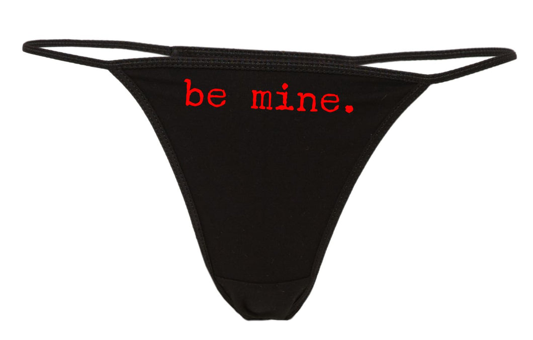 Be Mine Valentine's Day Thong
