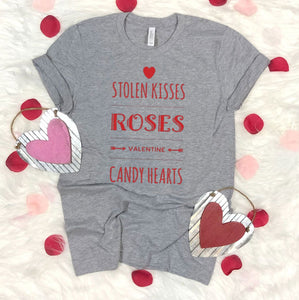 Stolen Kisses Valentine's Day Gift Shirt